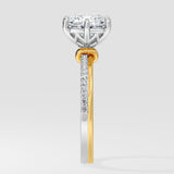 2.5 Ct Tira Cushion Ring