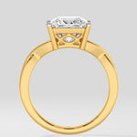 2.5 Ct Princess Contour Ring - House Of Quadri