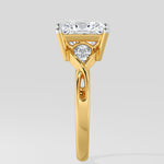 2.5 Ct Princess Contour Ring - House Of Quadri