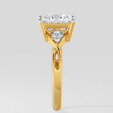 2.5 Ct Princess Contour Ring - House Of Quadri