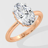 2.5 Ct Oval Nora Ring
