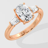 1.5 Ct Solaris Cushion Ring