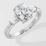 1.5 Ct Solaris Cushion Ring