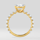 3 Ct Pear Eternity Ring