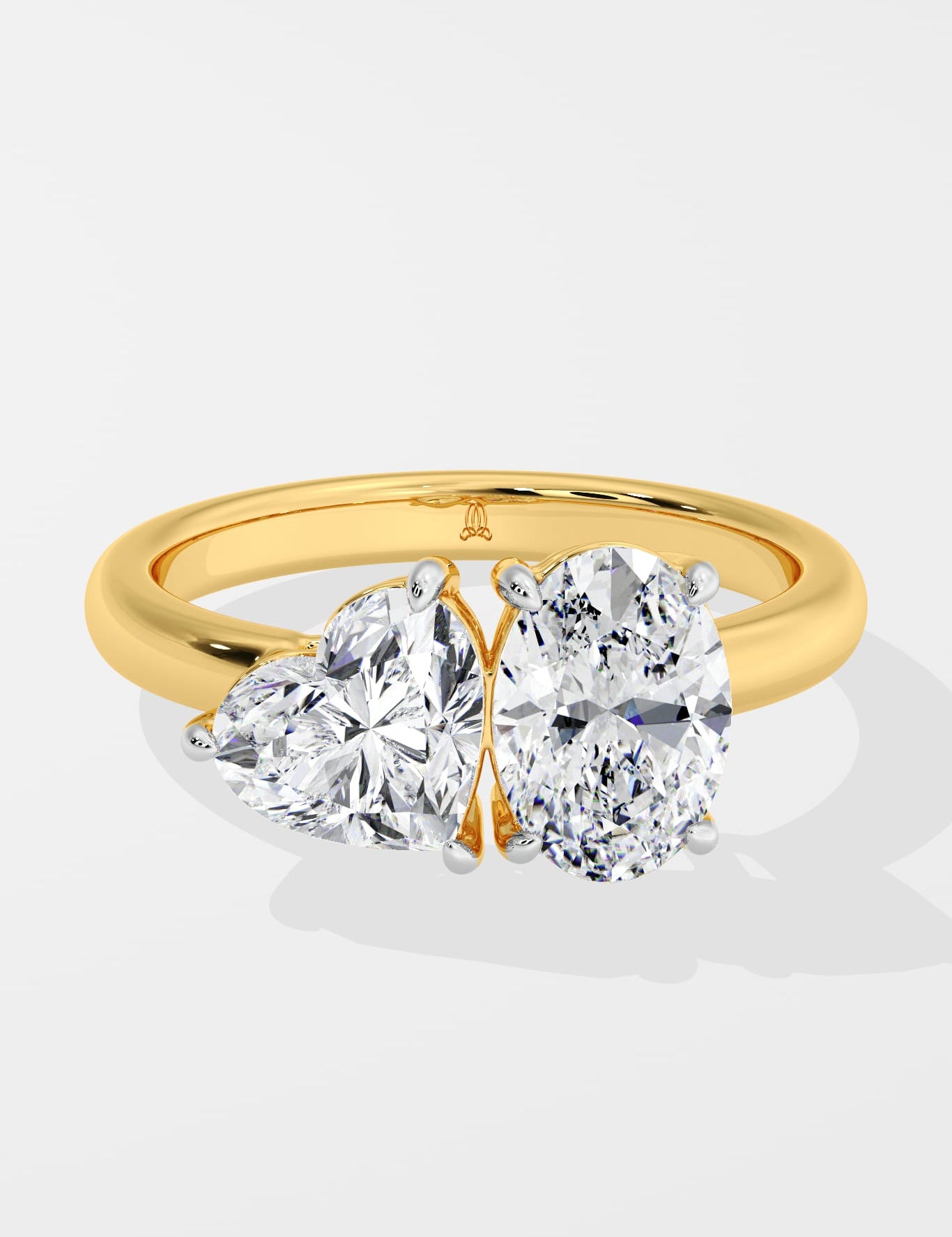 2 Ct Amor Duet Ring - House of Quadri