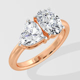 2 Ct Amor Duet Ring