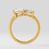2 Ct Amor Duet Ring