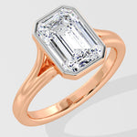 2.5 Ct Emerald Flow Ring - House of Quadri