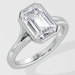 2.5 Ct Emerald Flow Ring - House of Quadri