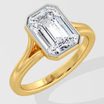 2.5 Ct Emerald Flow Ring - House of Quadri