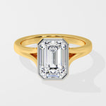 2.5 Ct Emerald Flow Ring - House of Quadri