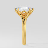 2 Ct Oval Flow Ring