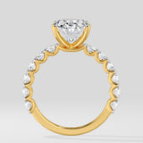 3 Ct Oval Eternal Solitaire Ring