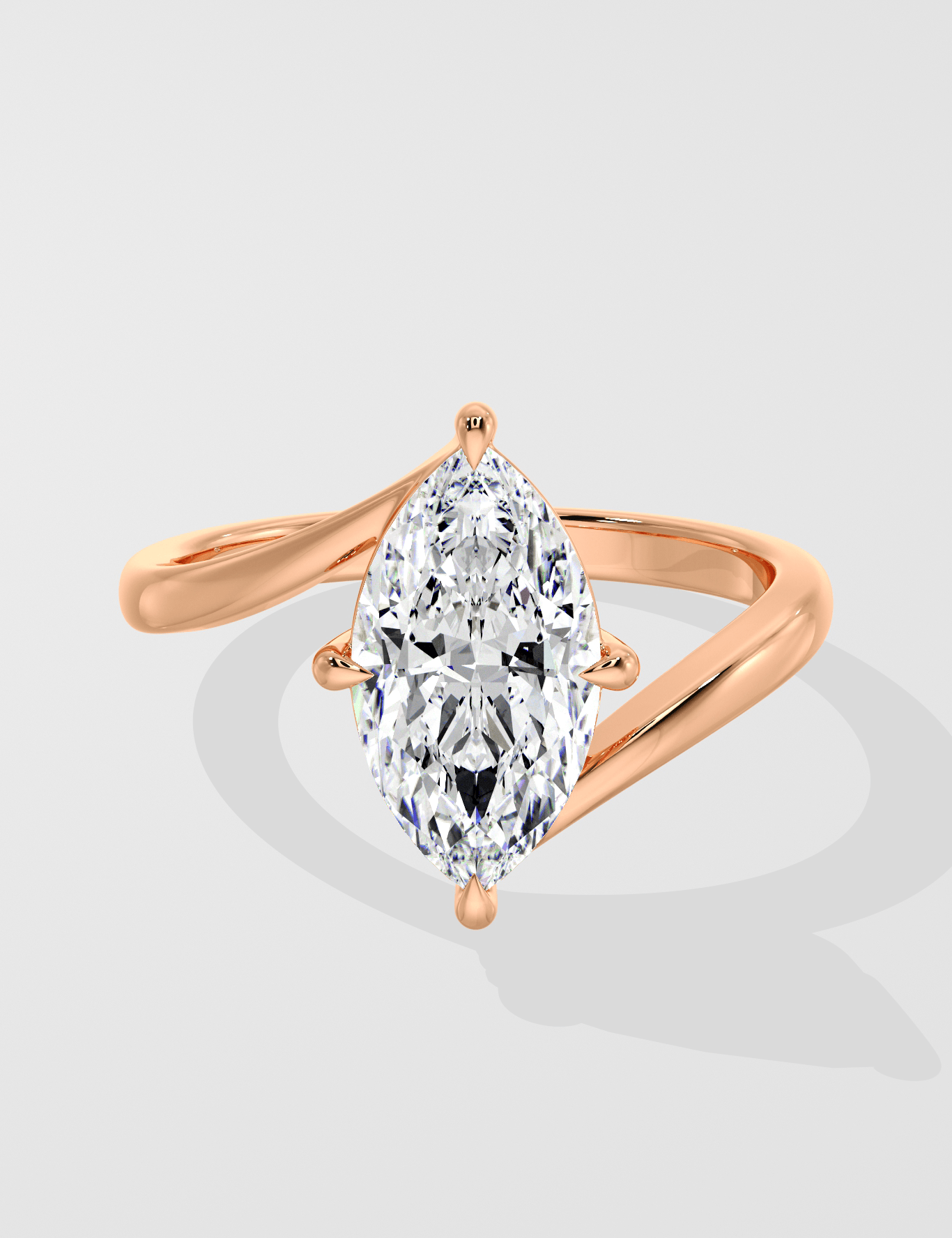 3 Ct Altheia Marquise Ring - House of Quadri