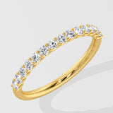 Round Half-Eternity Band