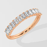 Small Emra Half-Eternity Band