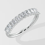 Small Emra Half-Eternity Band