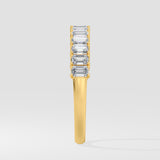 Small Emra Half-Eternity Band
