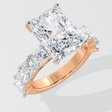 5 Ct Radiant Ring