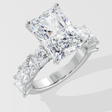 5 Ct Radiant Ring