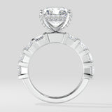 5 Ct Radiant Ring