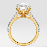 Stellar 2 ct Lotus Solitaire Ring - House Of Quadri
