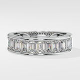Classic Emra Half Eternity Band
