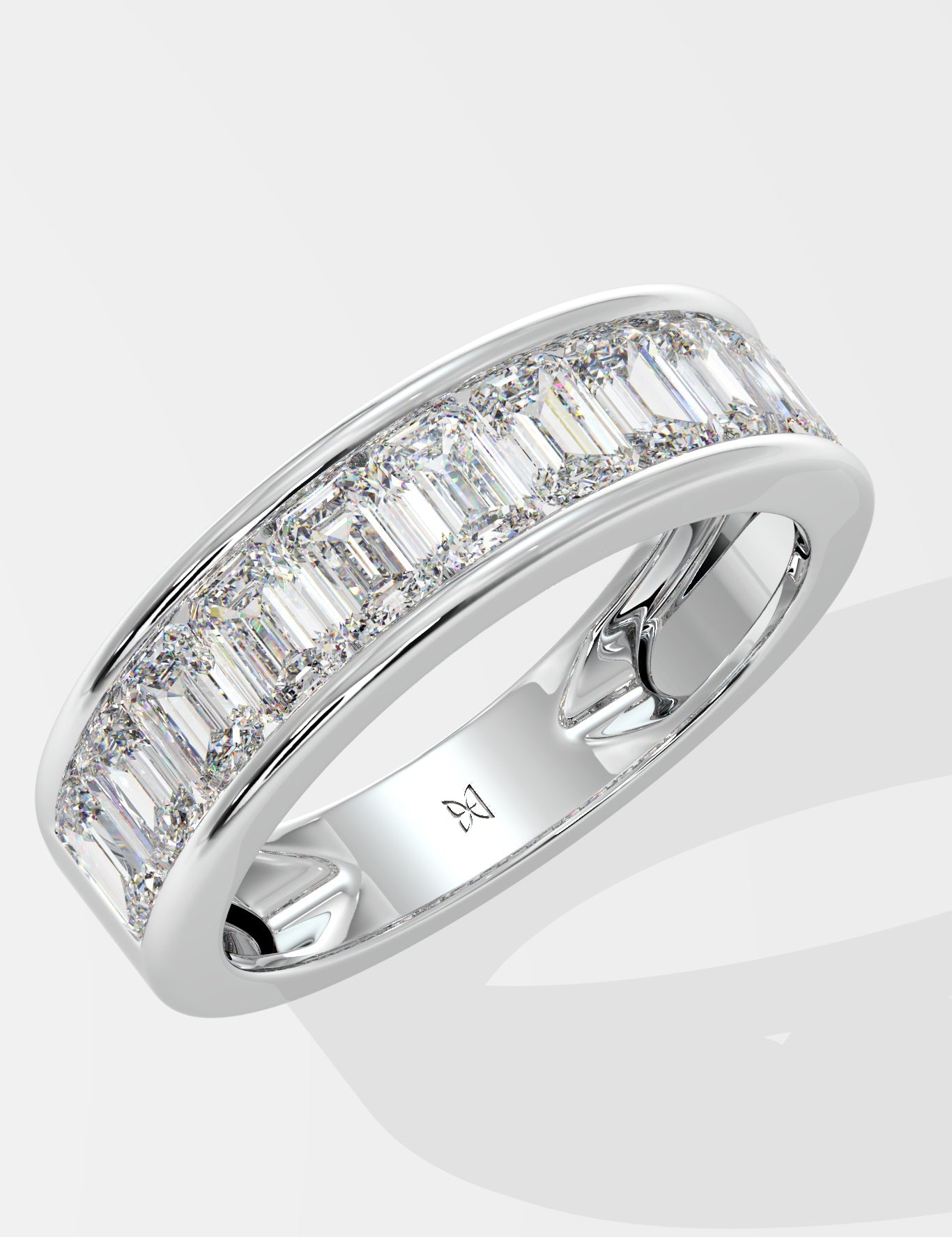 Emra Classic Half Eternity Band - House Of Quadri