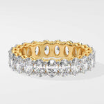 Empowered Oval eternity band - House Of Quadri