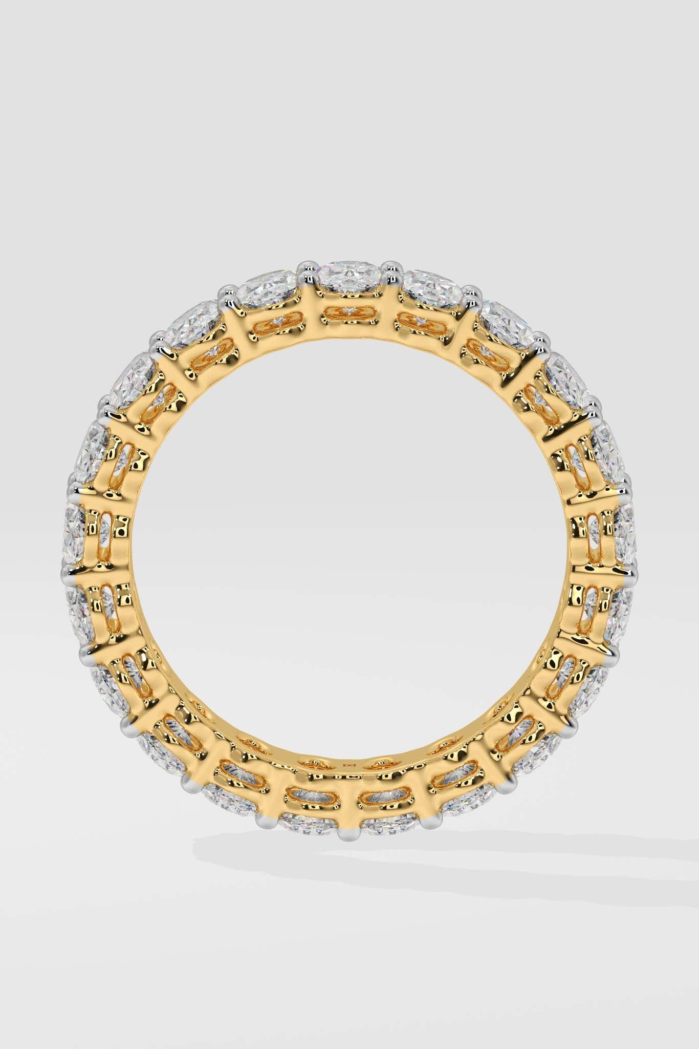Empowered Oval eternity band - House Of Quadri