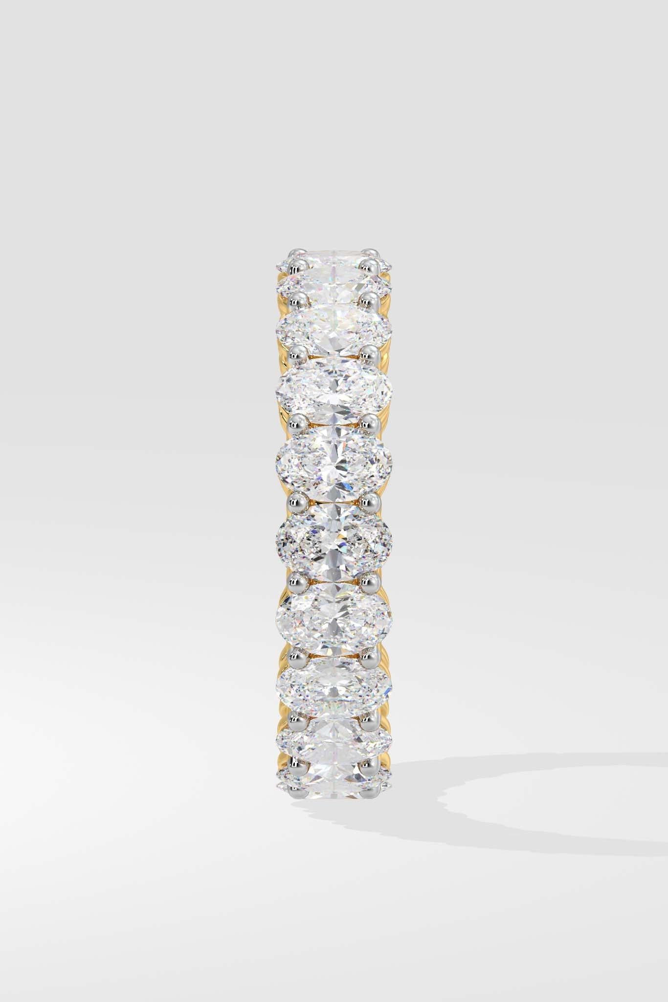 Empowered Oval eternity band - House Of Quadri