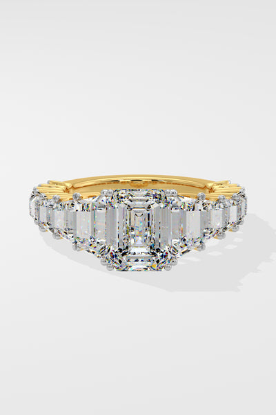 3 ct Emerald Grandeur Ring