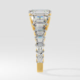 3 ct Emerald Grandeur Ring