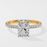 1.5 ct Radiant Classic Diamond Ring