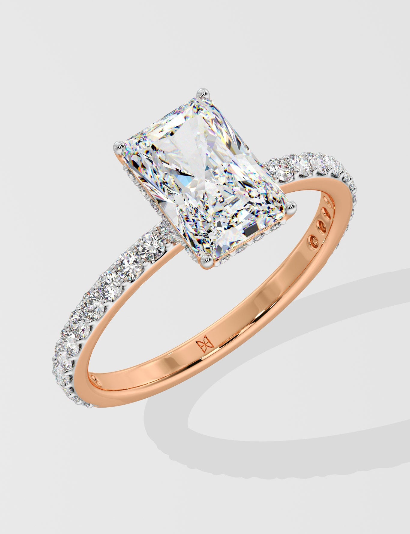 1.5 ct Radiant Classic Diamond Ring