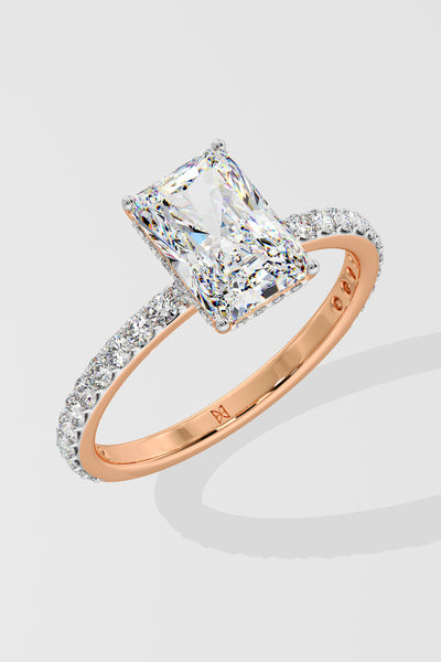 1.5 ct Radiant Classic Ring