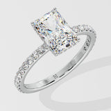 1.5 ct Radiant Classic Diamond Ring