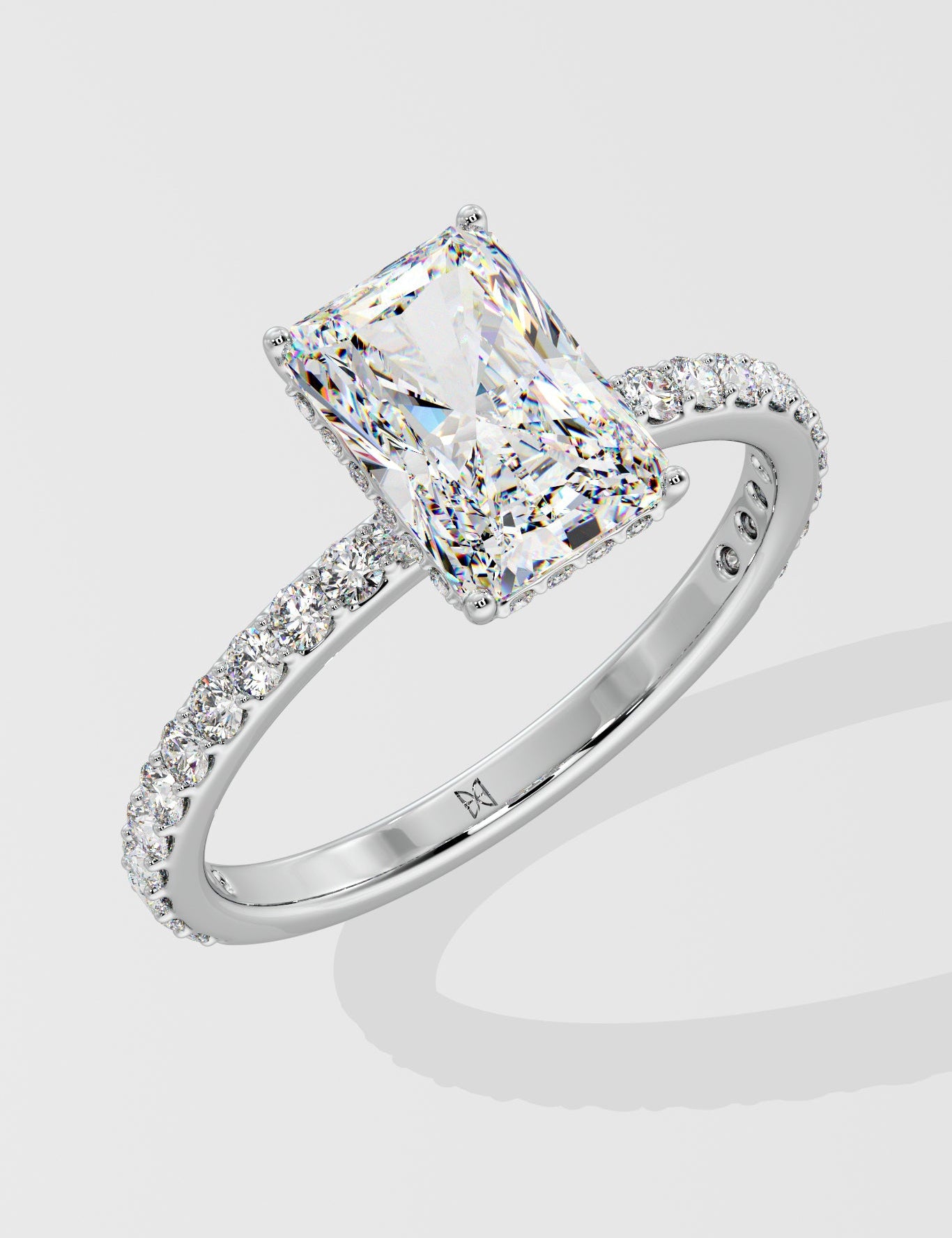 1.5 ct Radiant Classic Diamond Ring