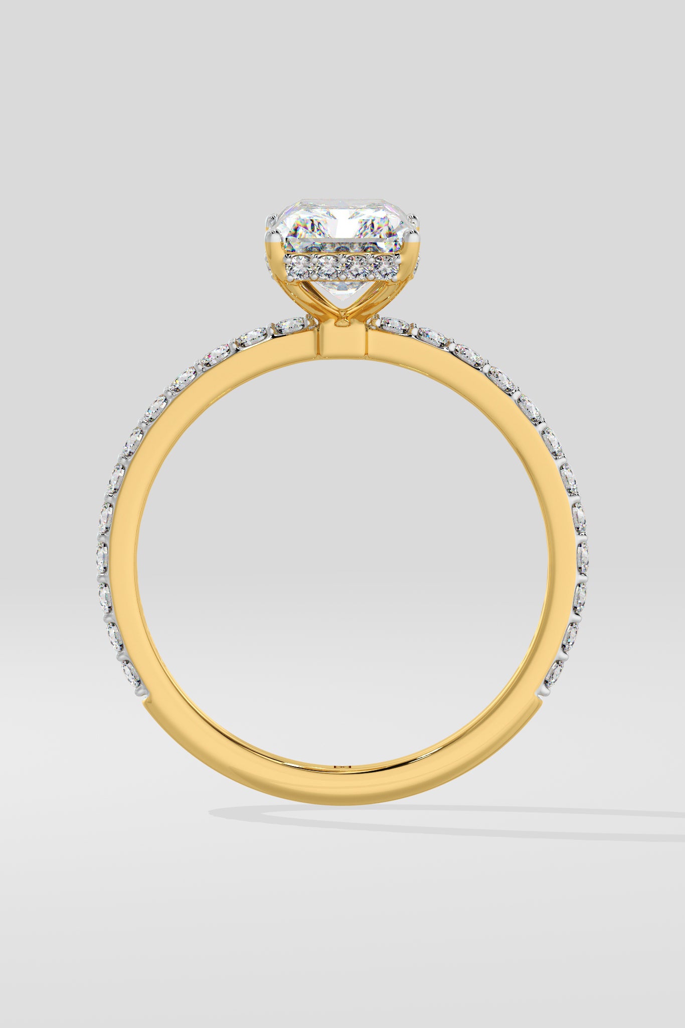 1.5 ct Radiant Classic Ring