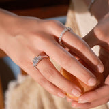 1.5 ct Opera Three Stone Diamond Ring