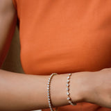 .08 Ct Crown Tennis Bracelet