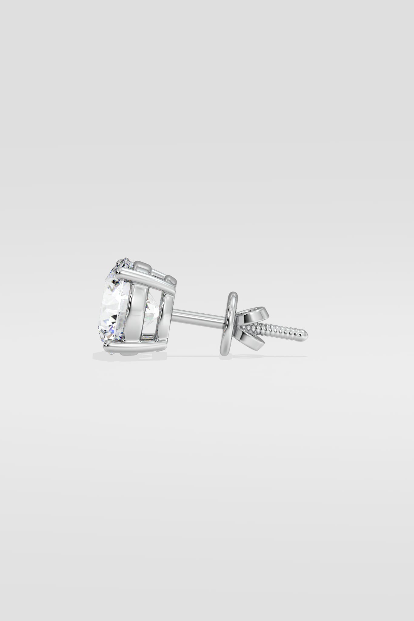 1.5 ct Round Stud - House of Quadri