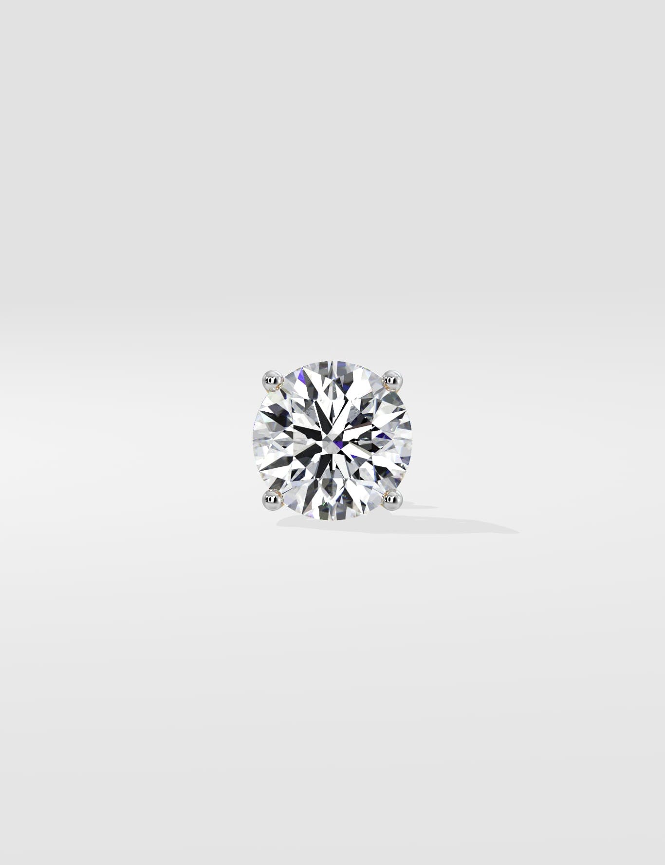 1.5 ct Round Stud - House of Quadri