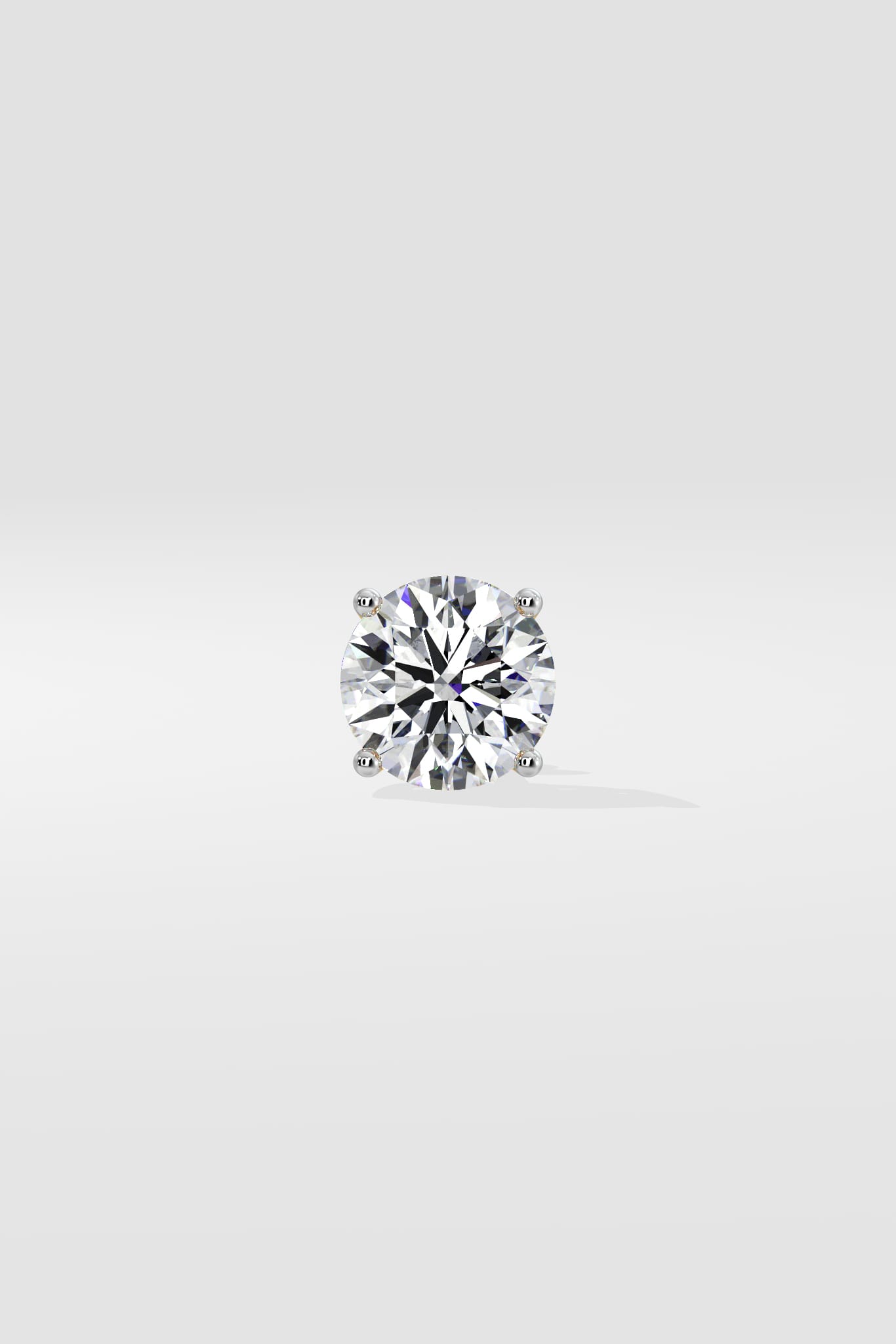 1.5 ct Round Stud - House of Quadri
