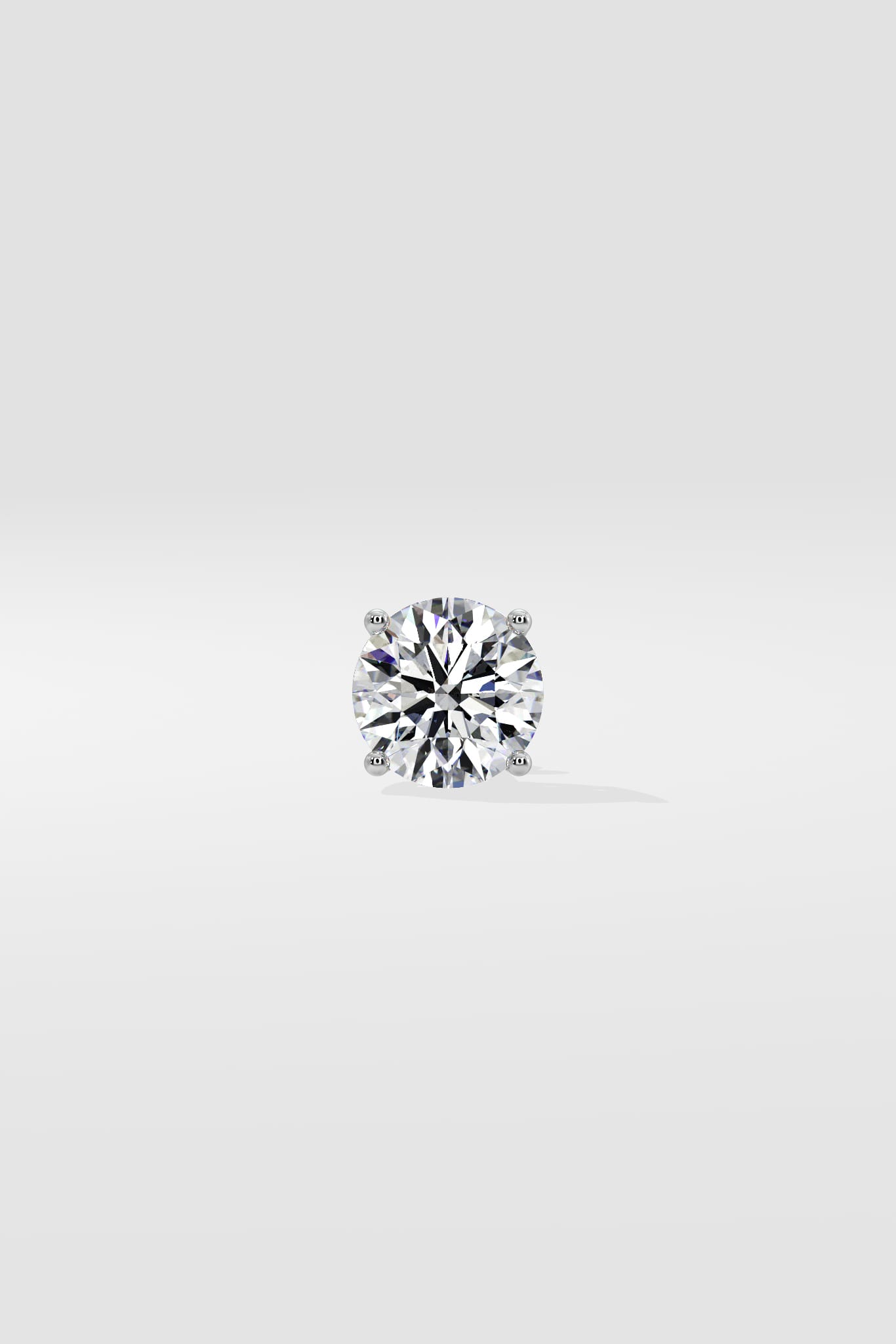 1 Ct Round Stud - House of Quadri