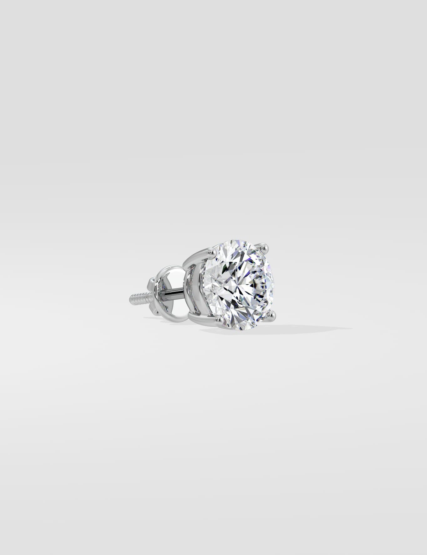1 Ct Round Stud - House of Quadri