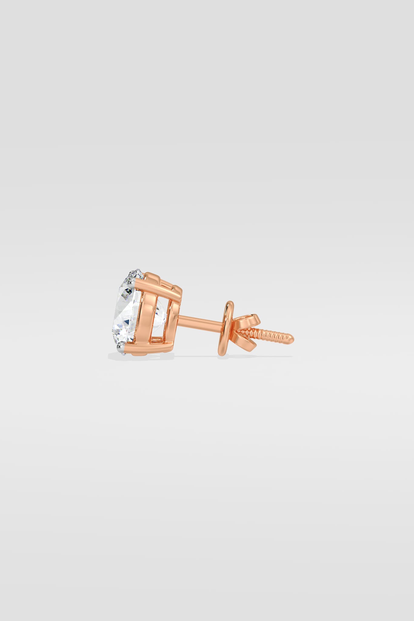 1 Ct Round Stud - House of Quadri