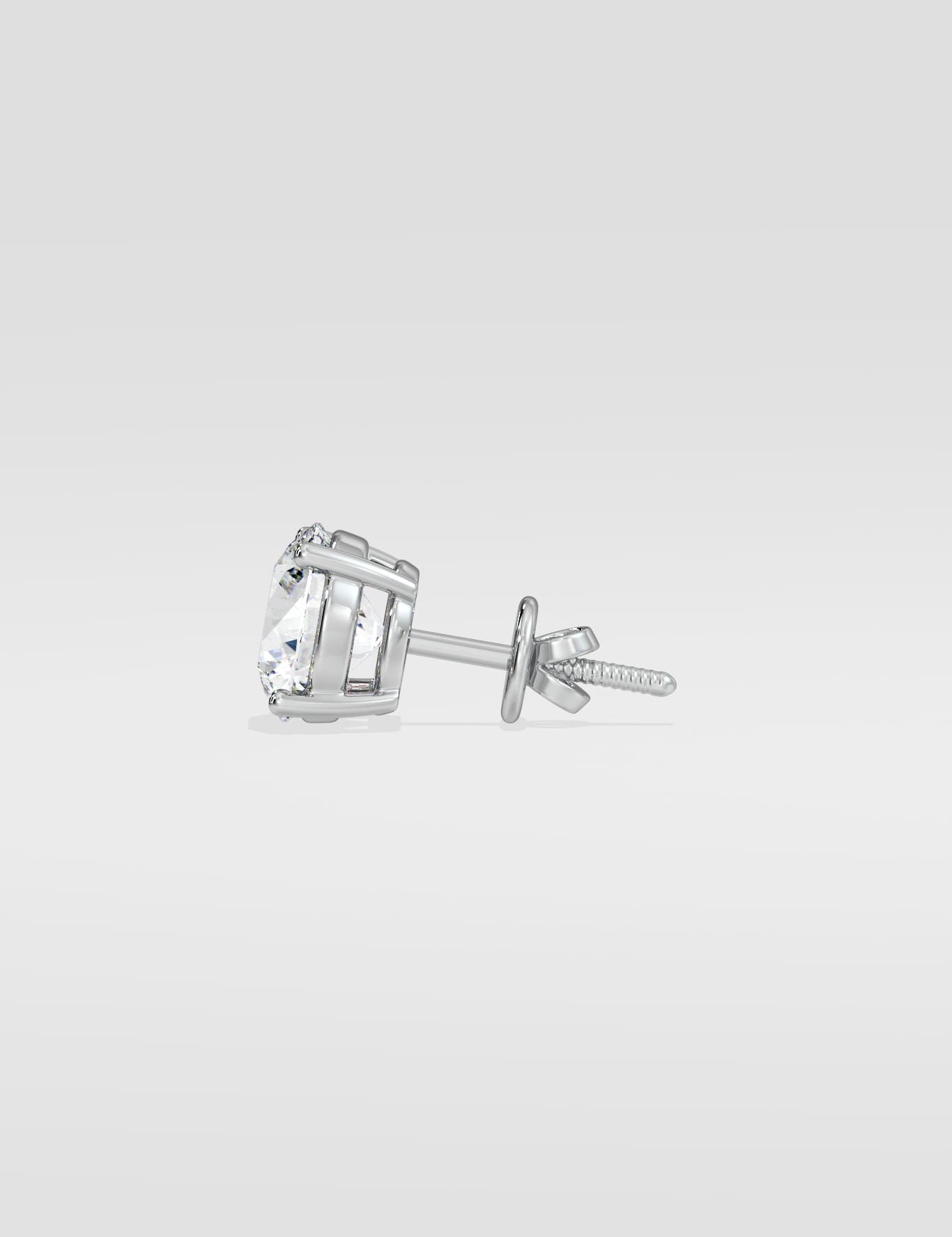 1 Ct Round Stud - House of Quadri