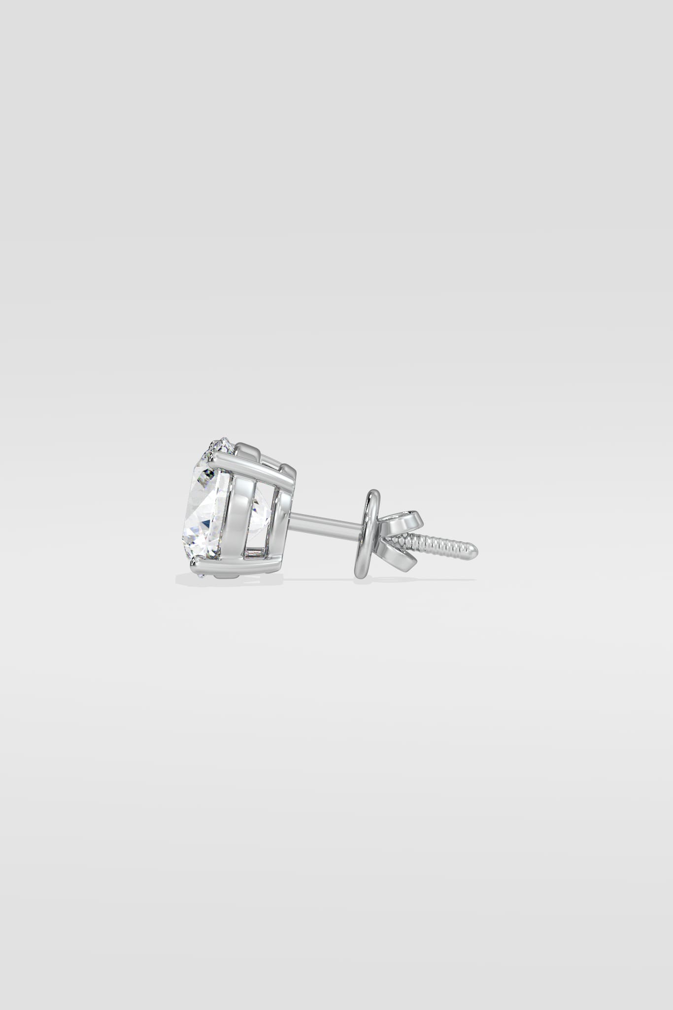 1 Ct Round Stud - House of Quadri