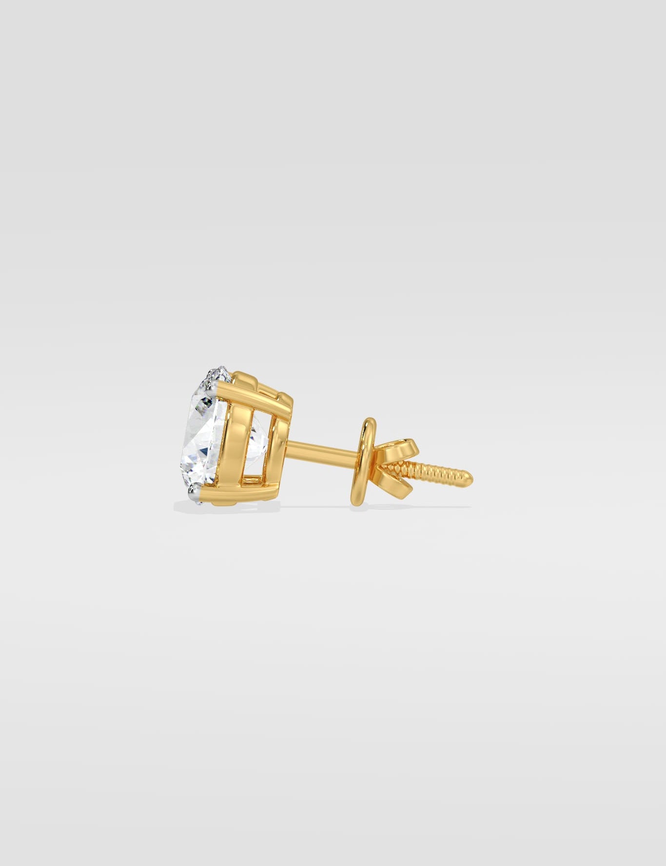 1 Ct Round Stud - House of Quadri